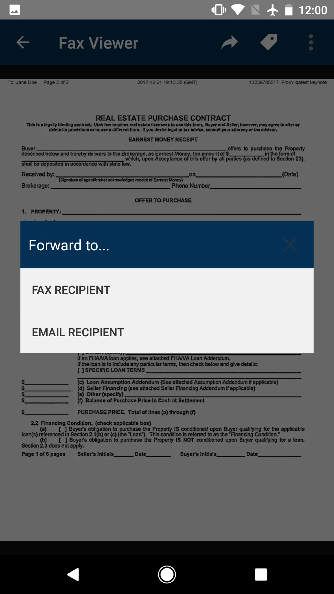 MyFax App-Send & Receive Faxes | Indus Appstore | Screenshot