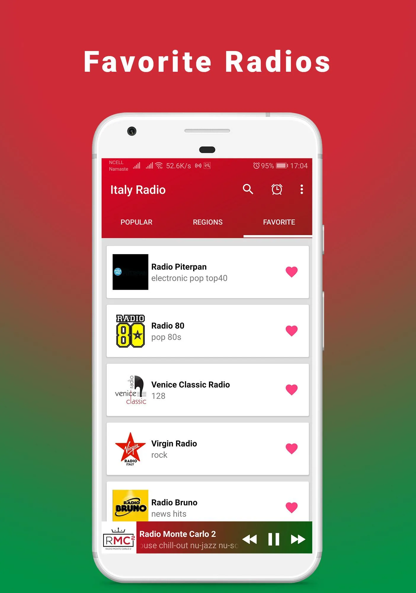 Italy Radio - Online FM Radio | Indus Appstore | Screenshot