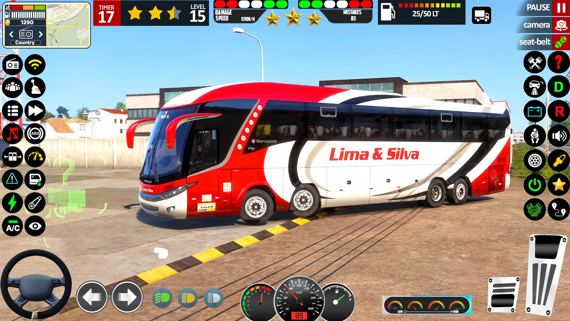 Bus Driving Euro Coach Bus | Indus Appstore | Screenshot