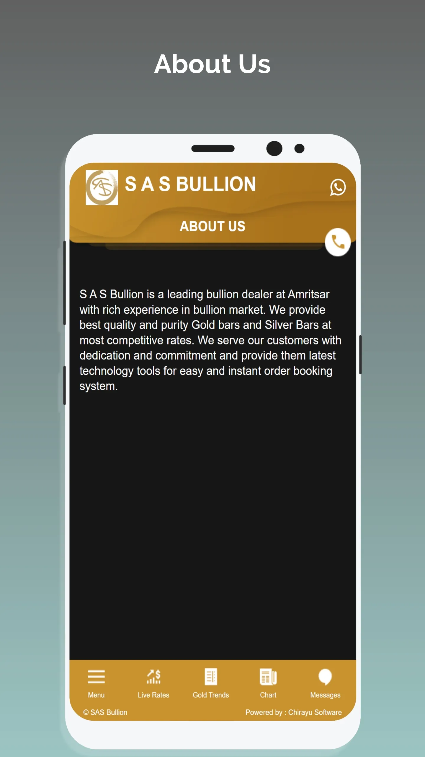 SAS Bullion | Indus Appstore | Screenshot