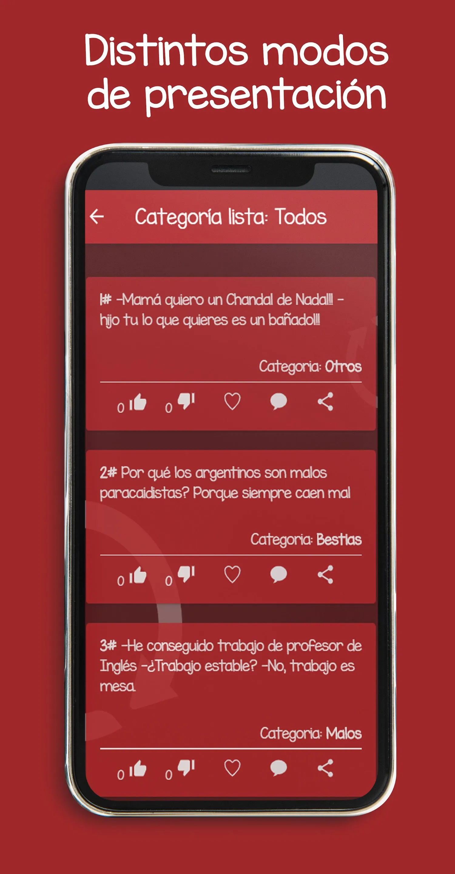 Chistes Aleatorios y cortos | Indus Appstore | Screenshot