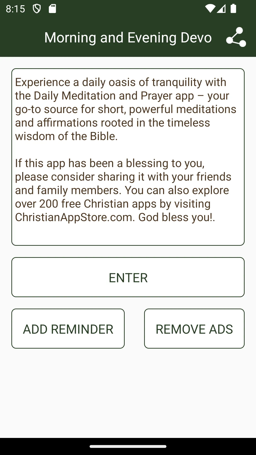 Morning & Evening Devotional | Indus Appstore | Screenshot