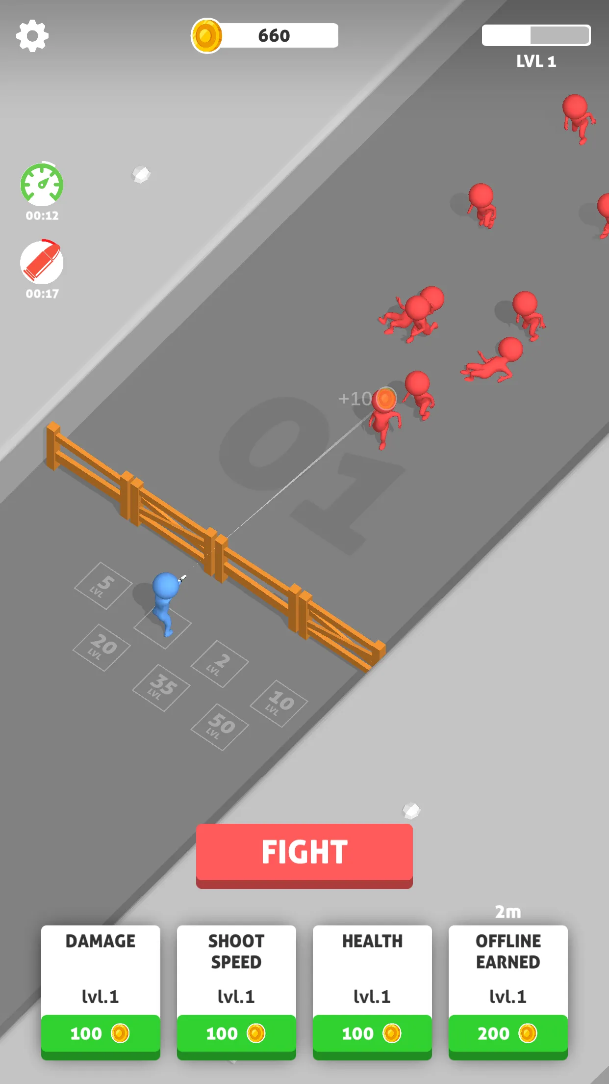 Idle Army: Stickman Gunners | Indus Appstore | Screenshot