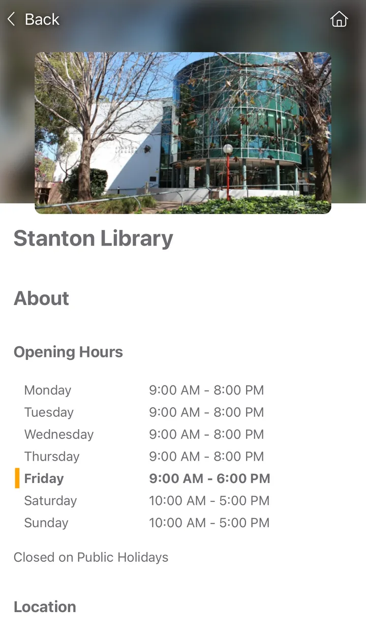 Stanton Library | Indus Appstore | Screenshot