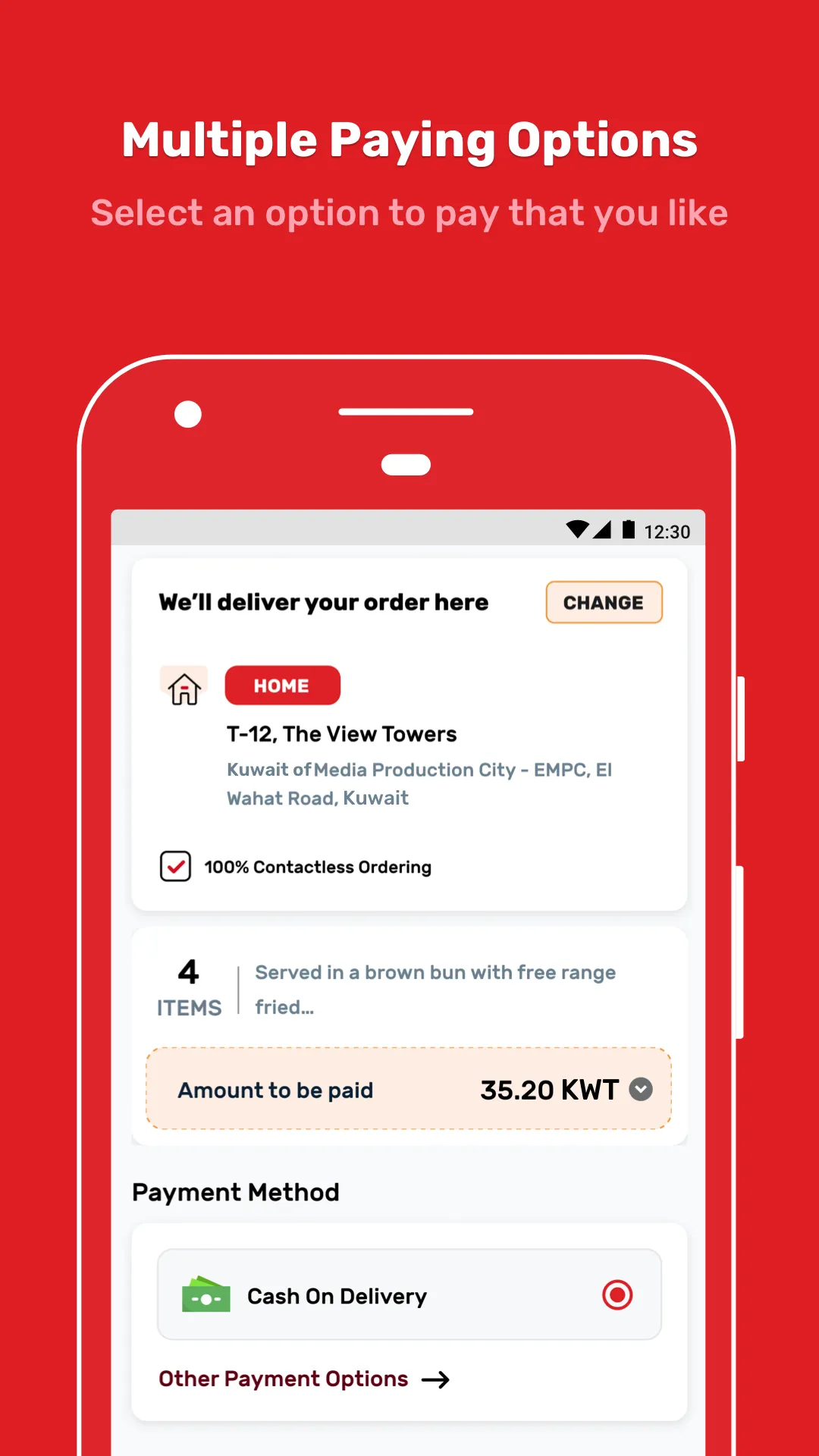 Wimpy Kuwait - Order burgers | Indus Appstore | Screenshot