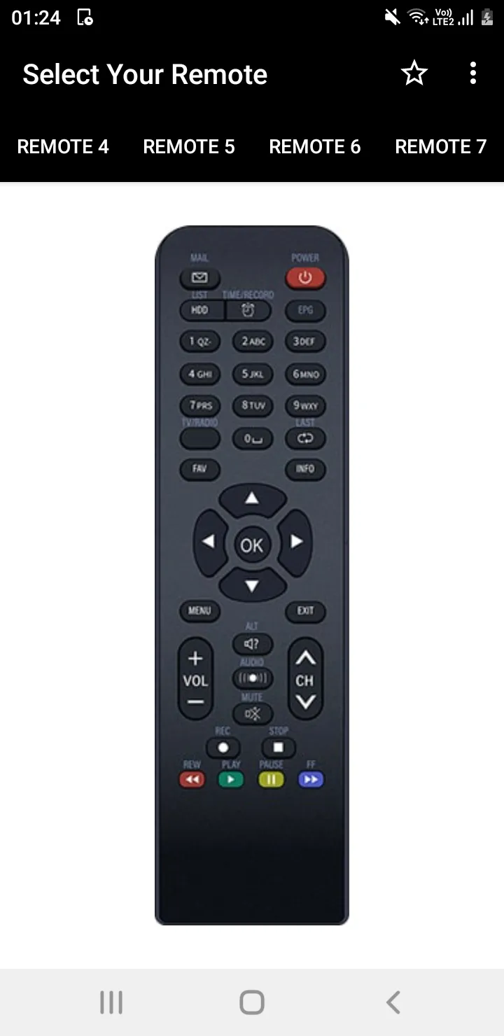 Sun Direct Remote | Indus Appstore | Screenshot