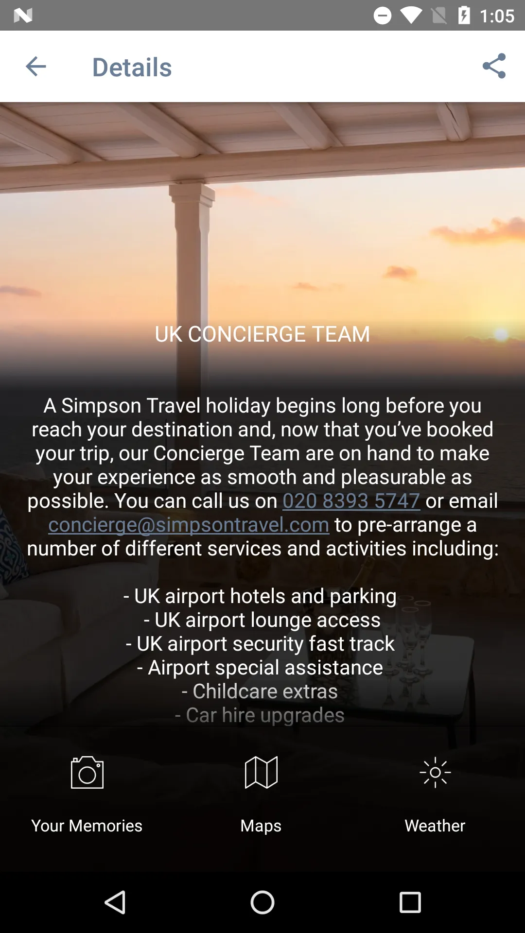 Simpson Travel | Indus Appstore | Screenshot