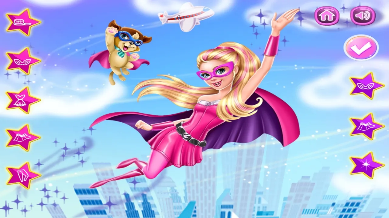 Super Hero Girl Dress Up Game | Indus Appstore | Screenshot