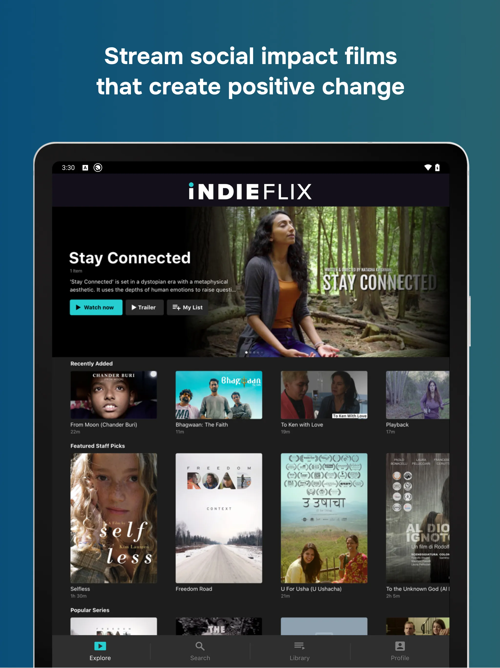 IndieFlix | Indus Appstore | Screenshot