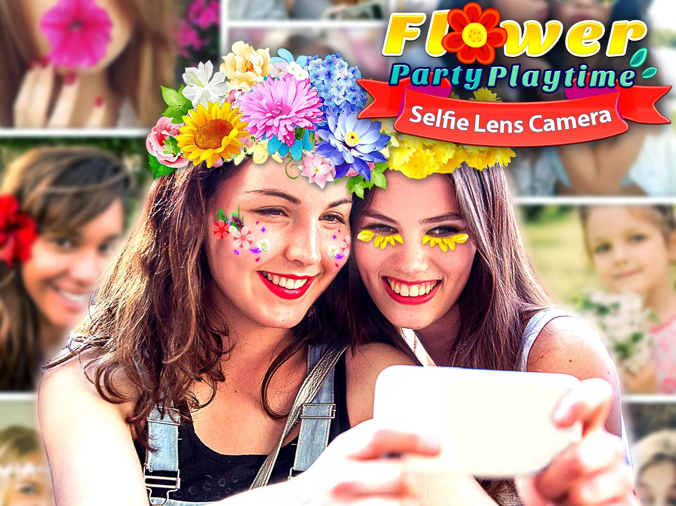 Flower Selfie Cam - pics, came | Indus Appstore | Screenshot