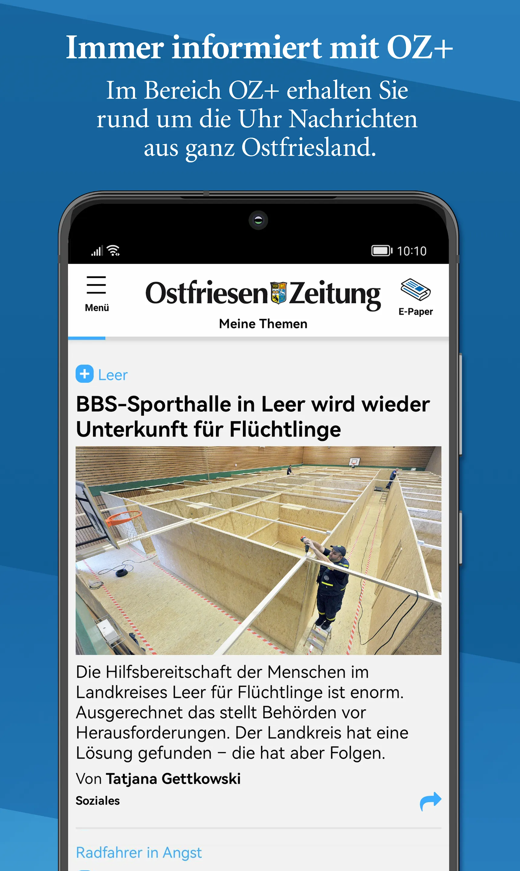 Ostfriesen-Zeitung | Indus Appstore | Screenshot