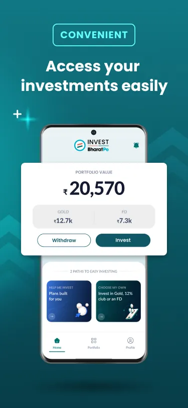 Invest BharatPe | Indus Appstore | Screenshot