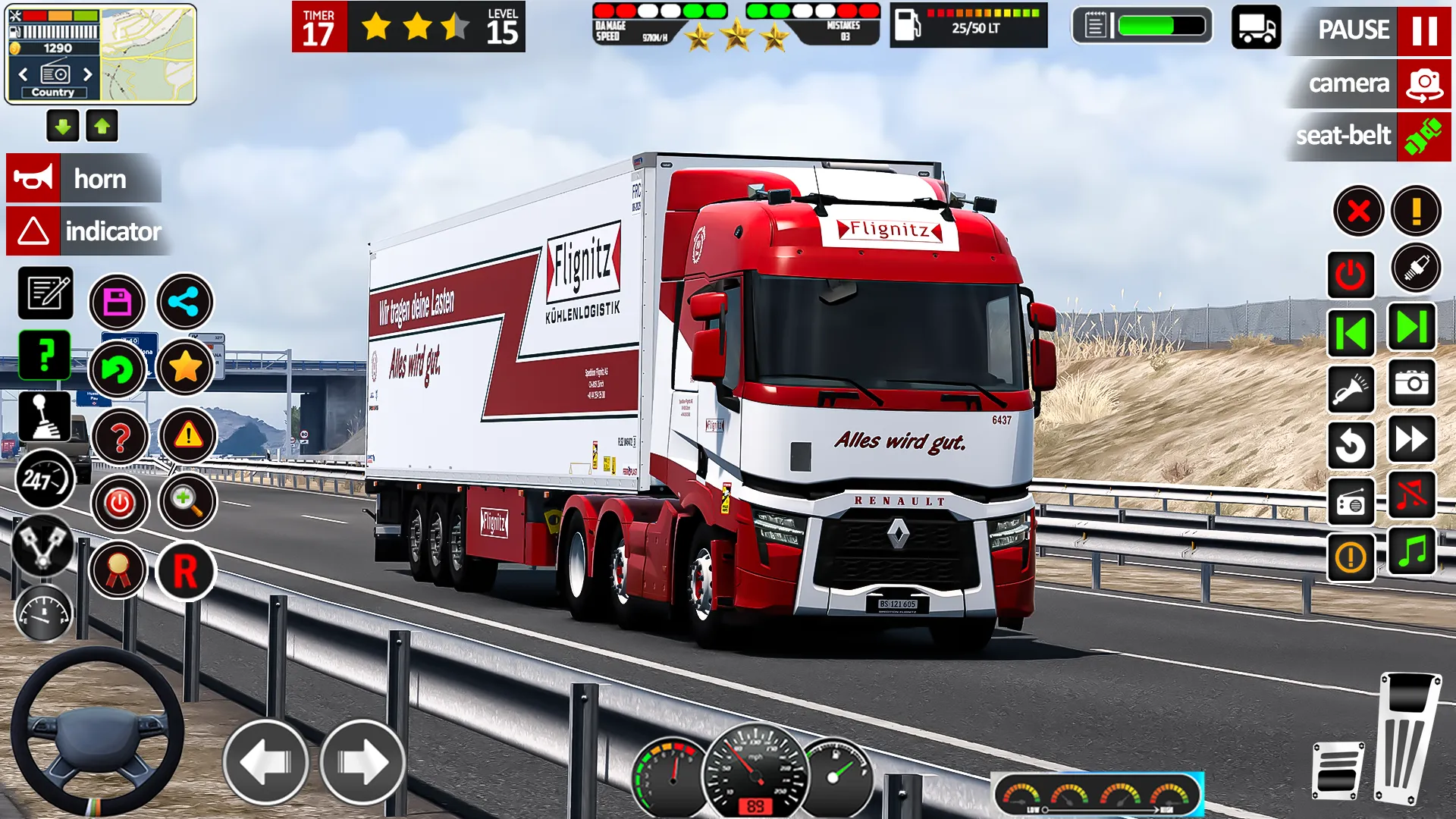 US Euro Truck Driving Games 3d | Indus Appstore | Screenshot