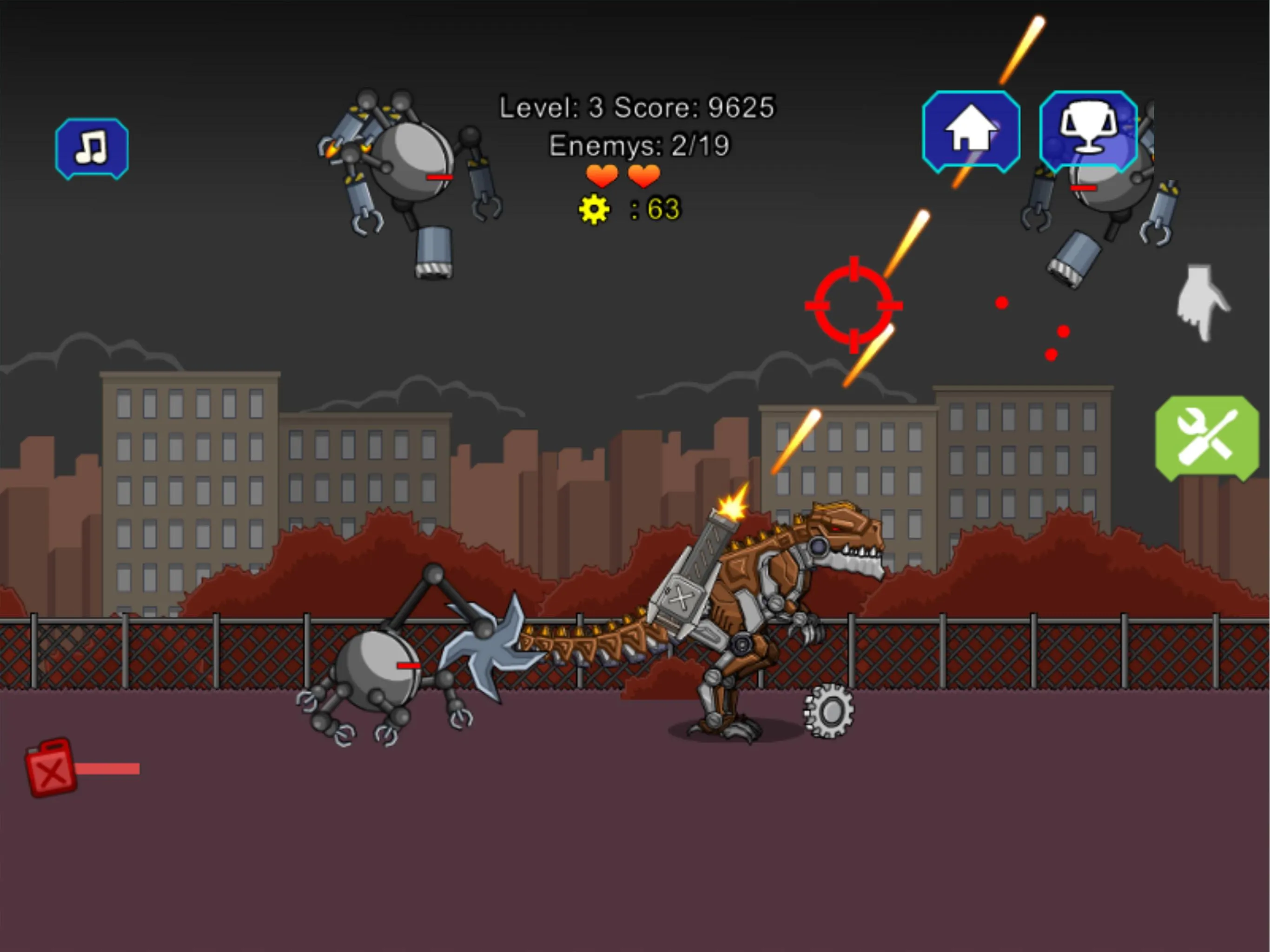 Robot Terminator T-Rex | Indus Appstore | Screenshot