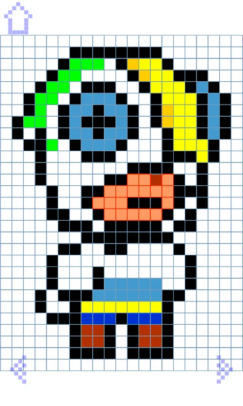 How to draw pixel characters | Indus Appstore | Screenshot