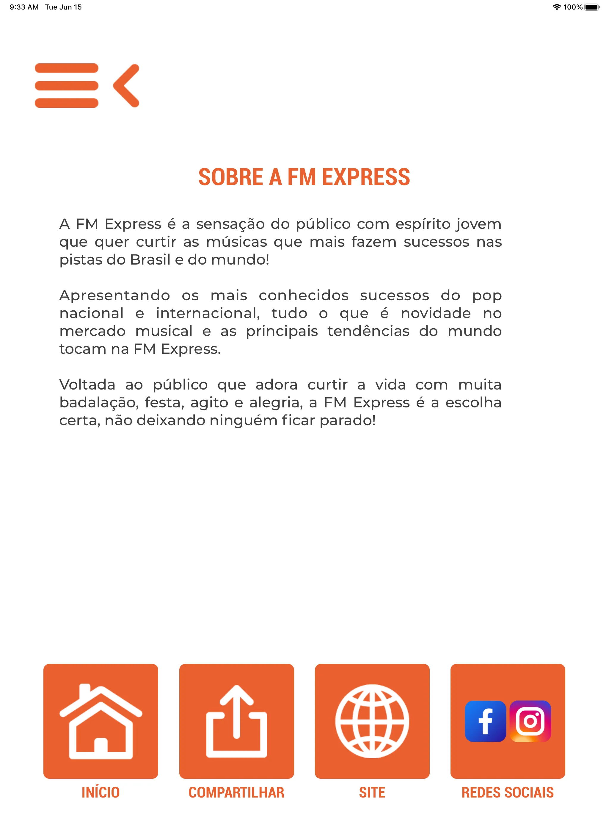 FM Express | Indus Appstore | Screenshot