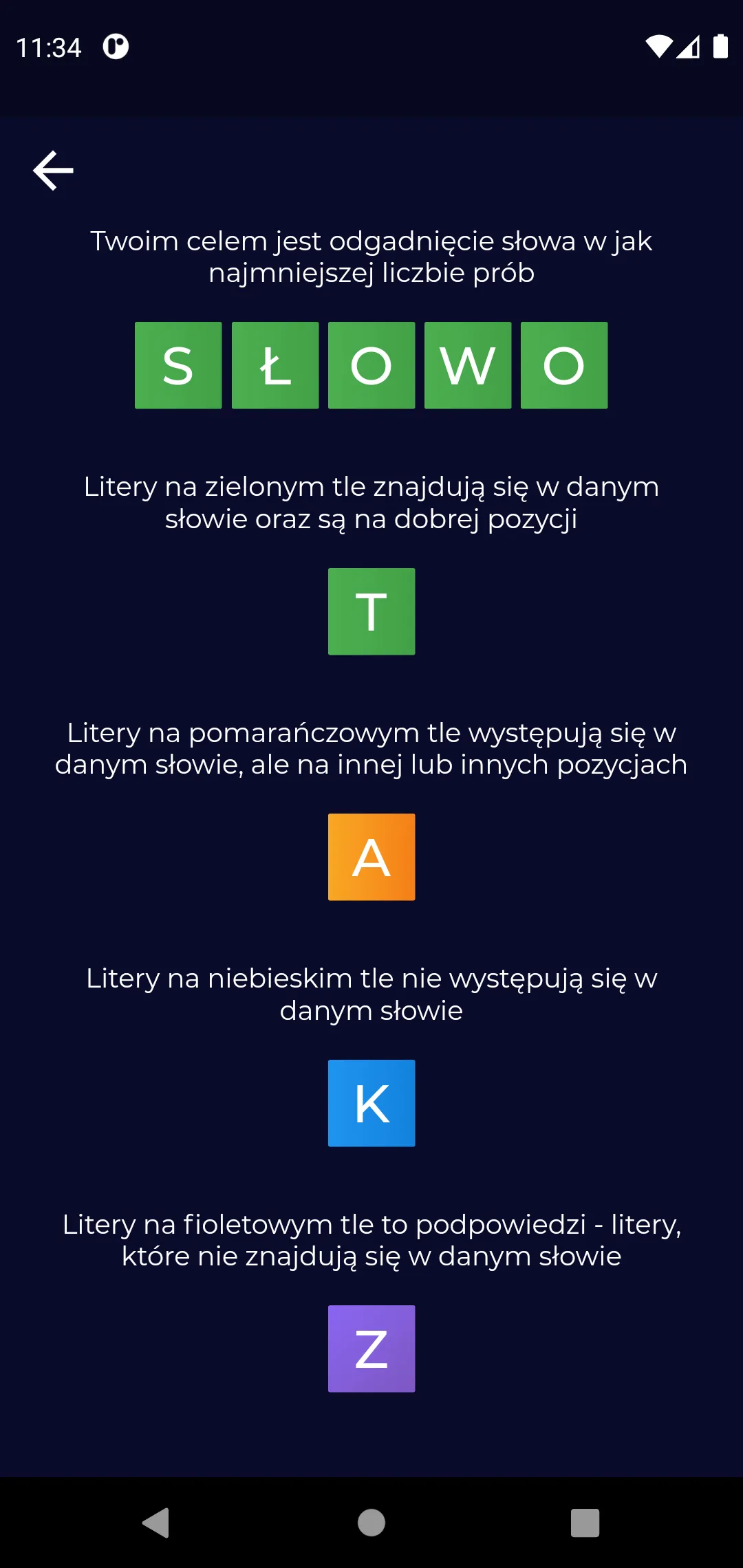 Zgadnij Słowo | Indus Appstore | Screenshot