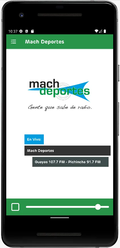 MachDeportes FM | Indus Appstore | Screenshot