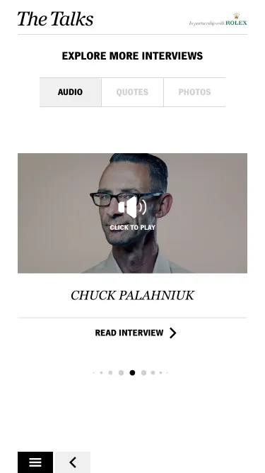 The Talks Interview Magazine | Indus Appstore | Screenshot