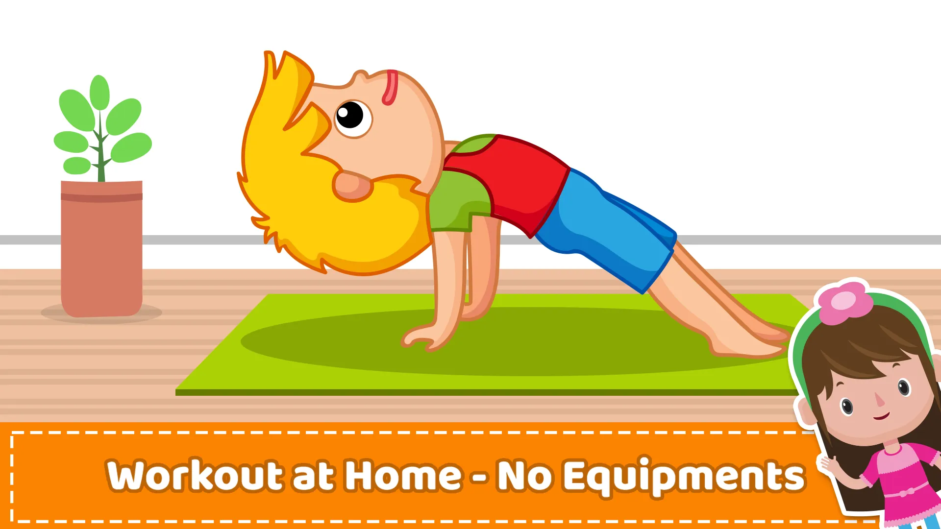 Yoga for Kids & Family fitness | Indus Appstore | Screenshot