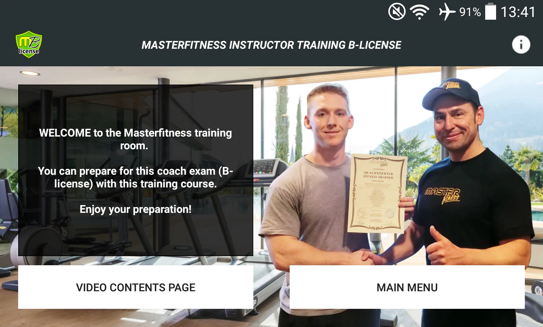 Fitness Coach B-License Trial | Indus Appstore | Screenshot