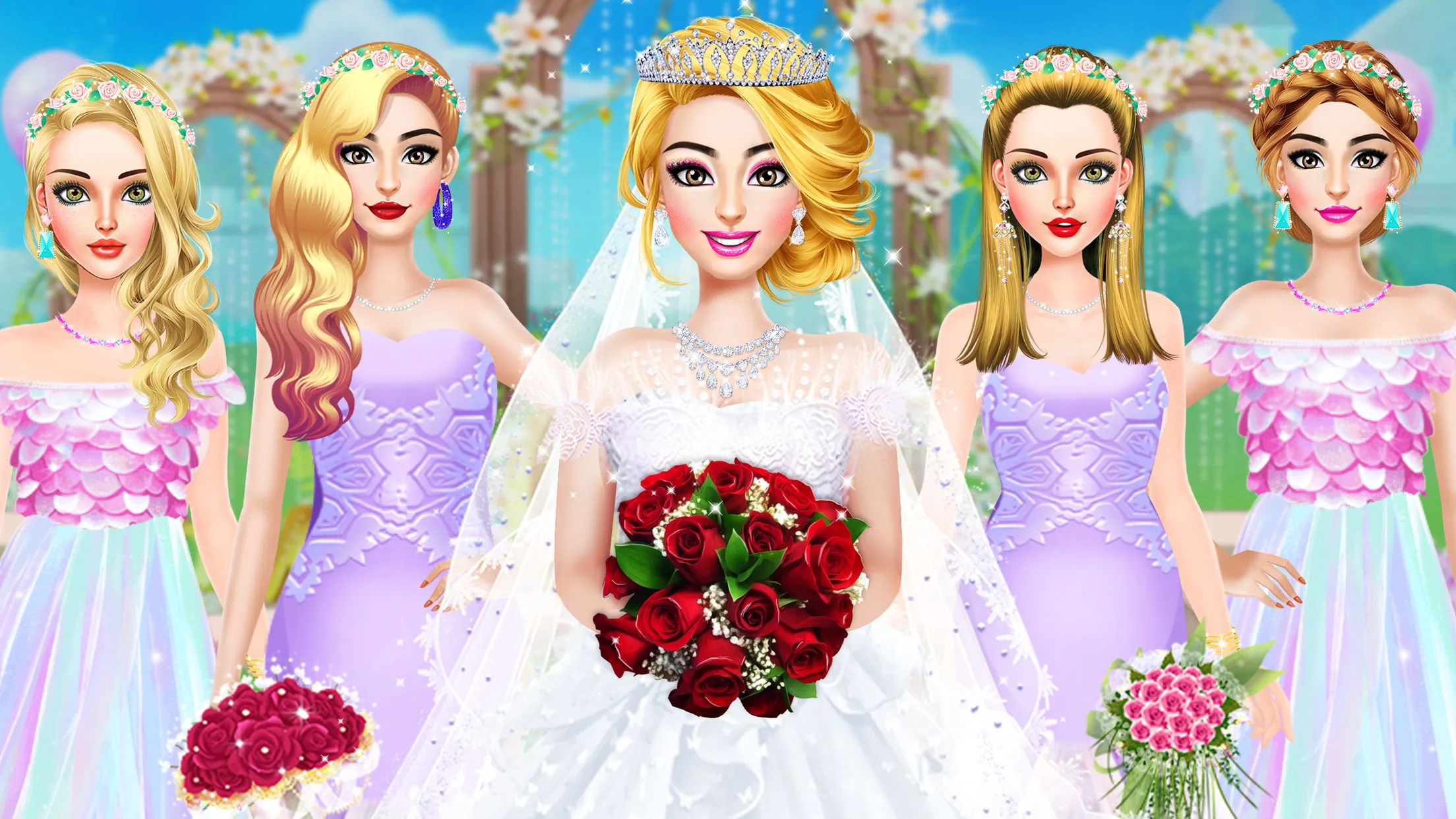 Wedding Dress up Girls Games | Indus Appstore | Screenshot