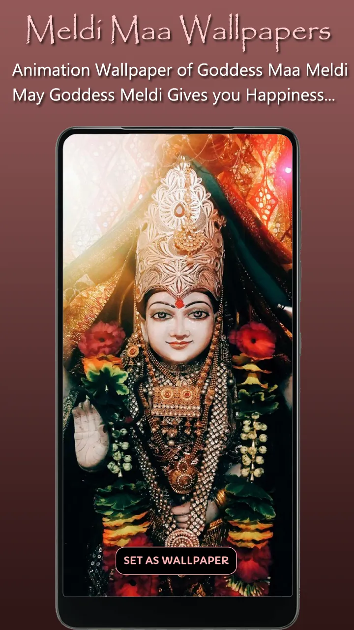 Meldi Maa Wallpaper HD, Mata | Indus Appstore | Screenshot