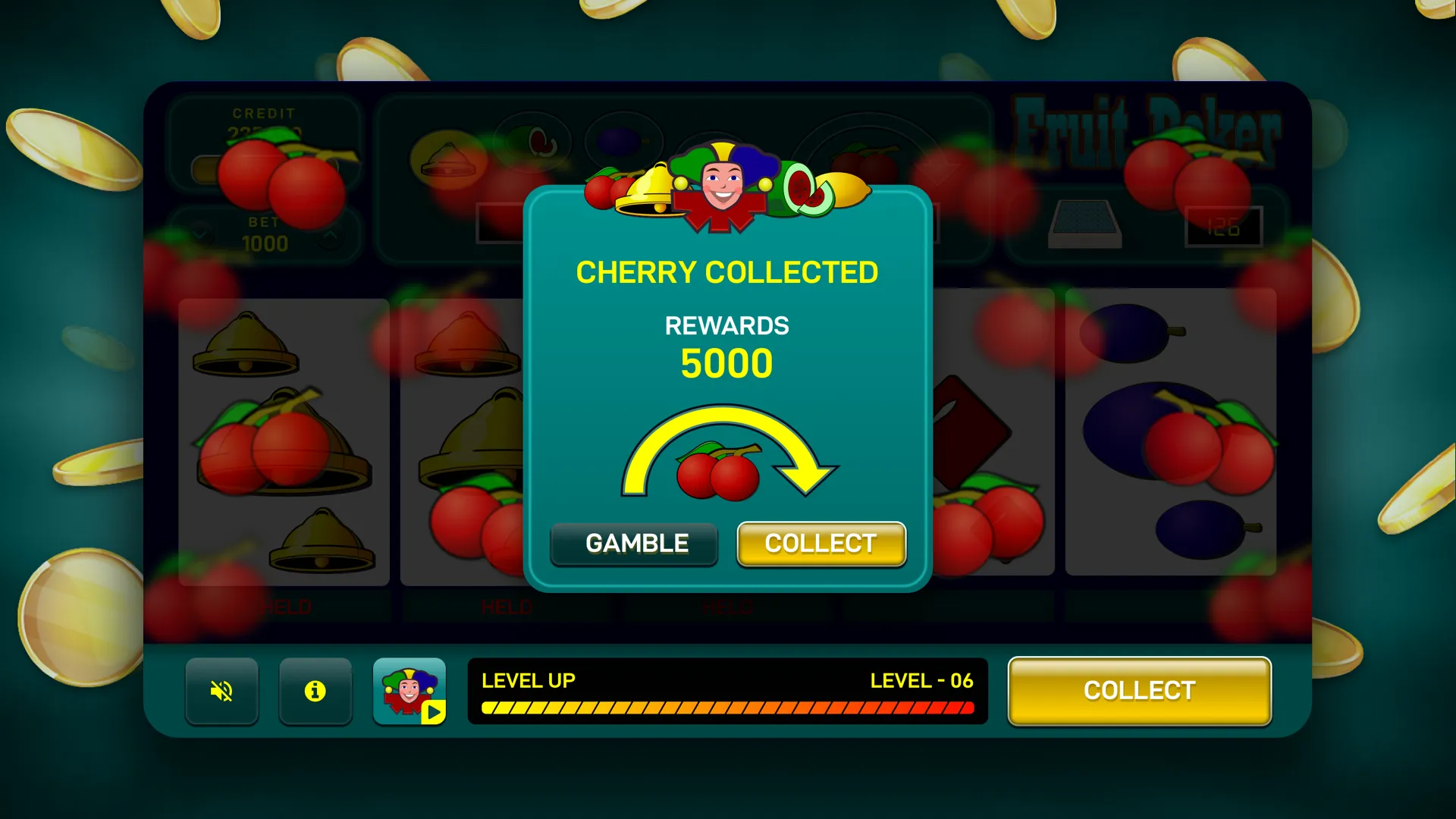 Fruit Poker Deluxe | Indus Appstore | Screenshot