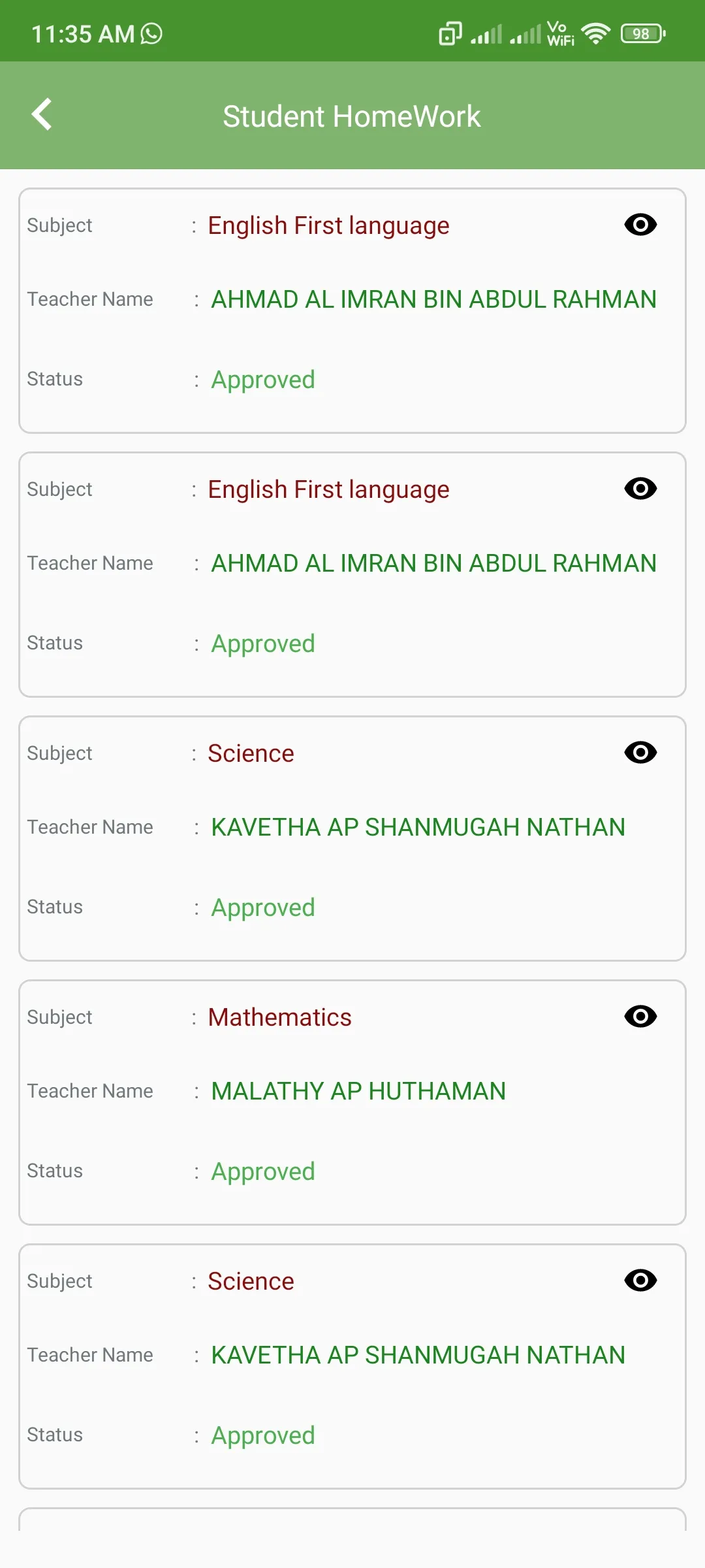 SJIS Student | Indus Appstore | Screenshot