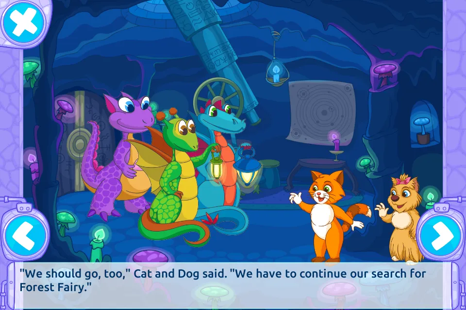 Cat & Dog Story Adventure Game | Indus Appstore | Screenshot