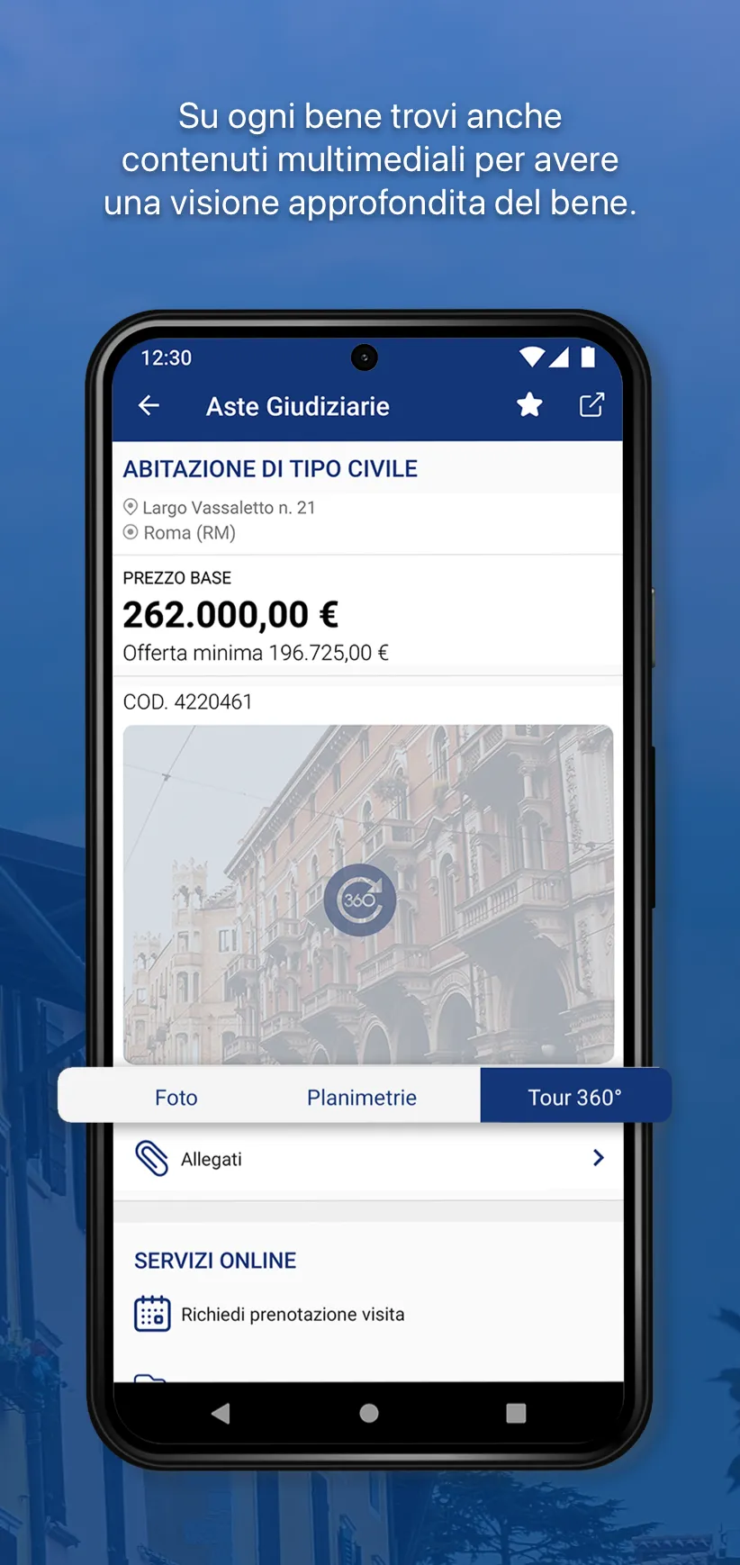 Aste Giudiziarie | Indus Appstore | Screenshot