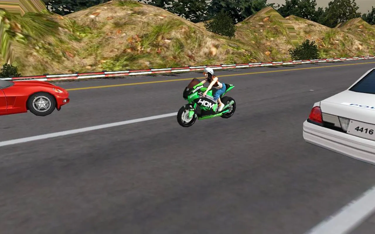 Racing Girl 3D | Indus Appstore | Screenshot