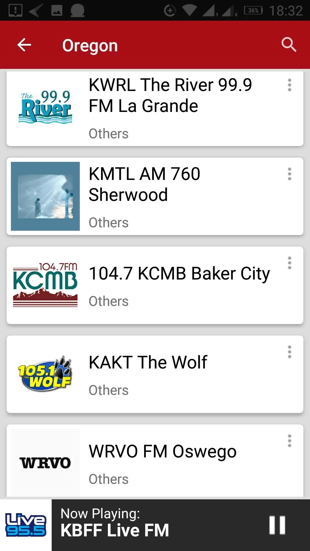 Oregon Radio Stations - USA | Indus Appstore | Screenshot