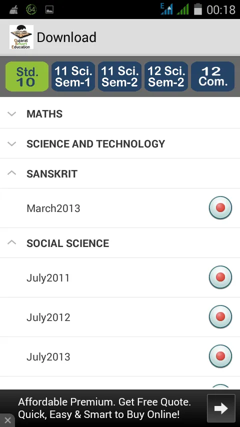 GSEB APP | Indus Appstore | Screenshot