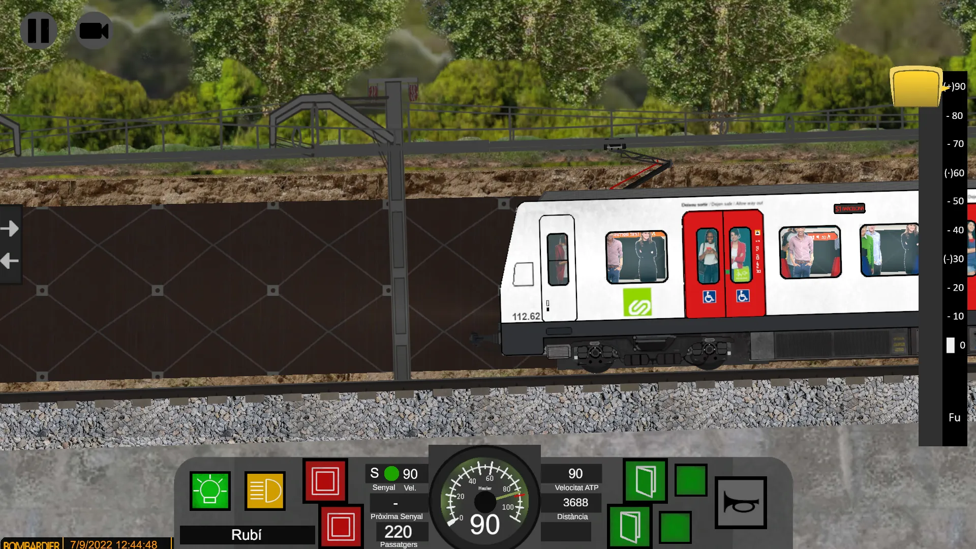2D Train Simulator: FGCSim | Indus Appstore | Screenshot