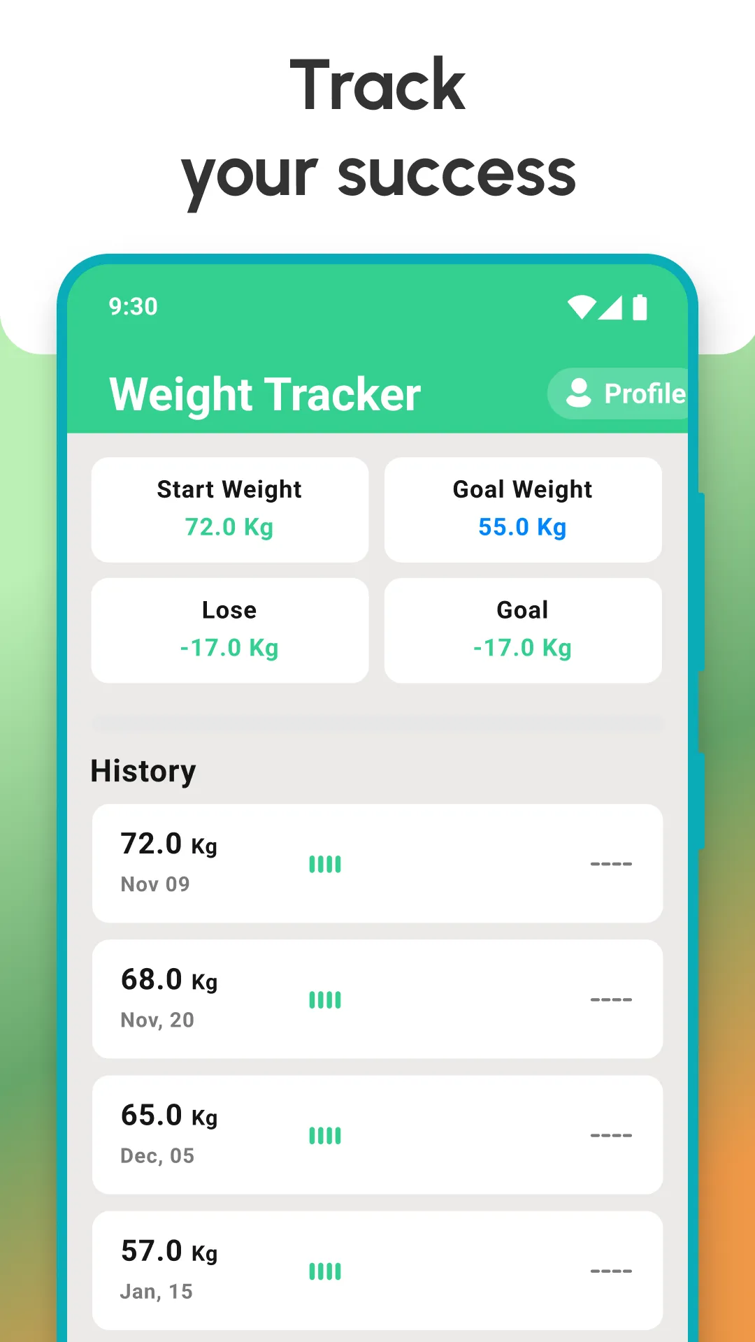 BMI calculator - Ideal weight | Indus Appstore | Screenshot