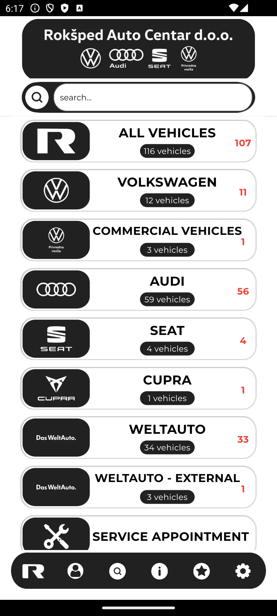 Rokšped Auto Centar | Indus Appstore | Screenshot