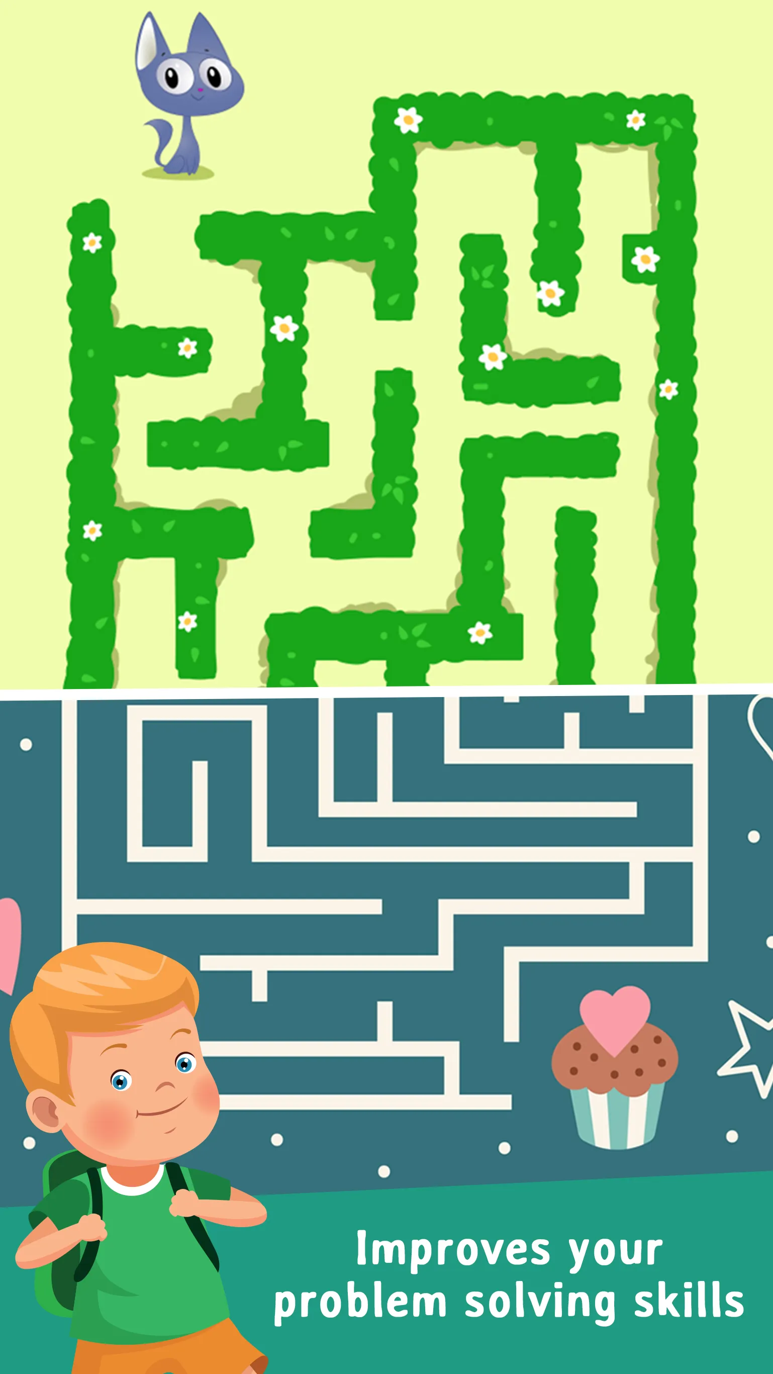 Kids Educational Mazes Puzzle | Indus Appstore | Screenshot