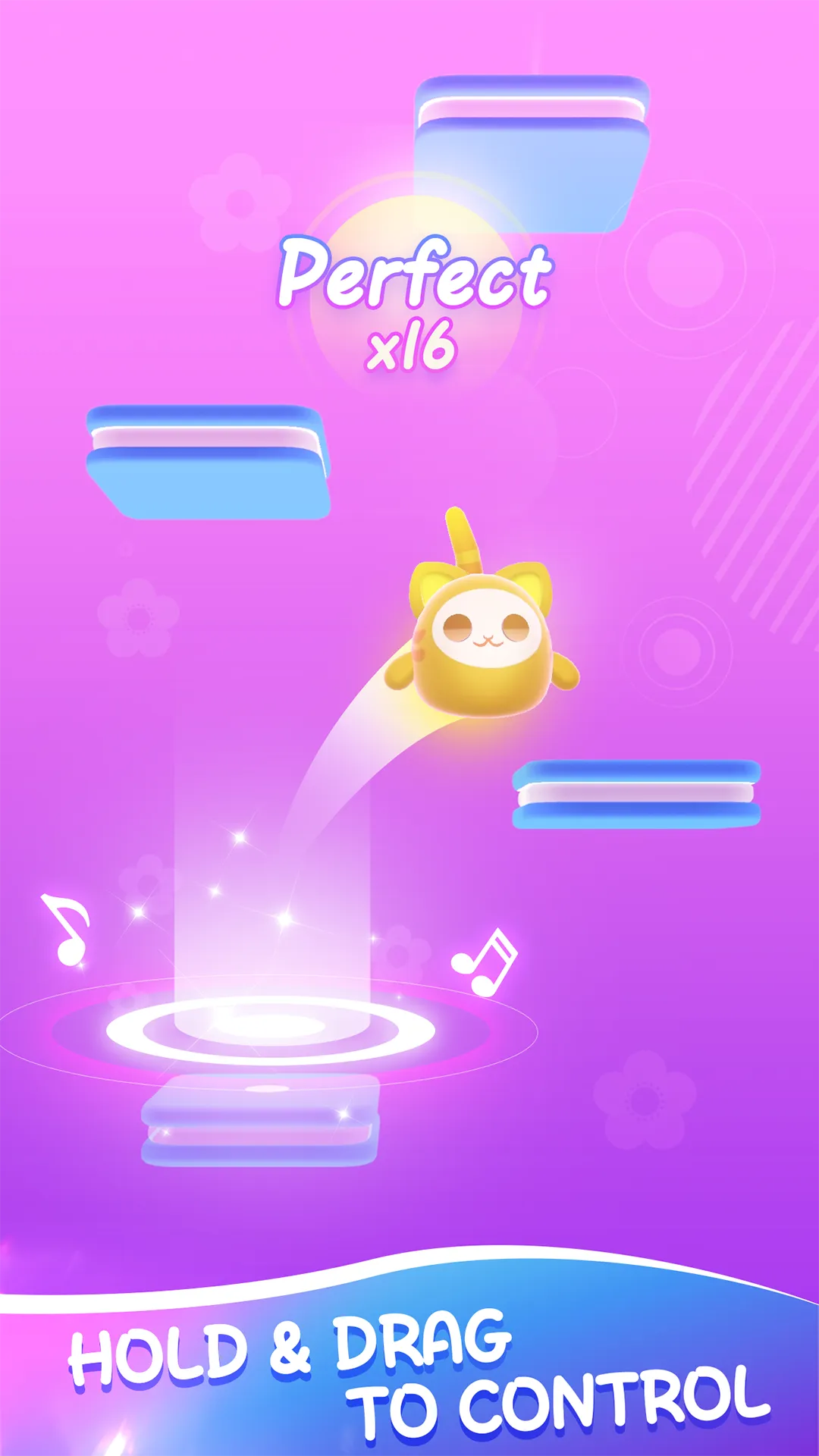 Meow Jump：Cats & Dancing Tiles | Indus Appstore | Screenshot