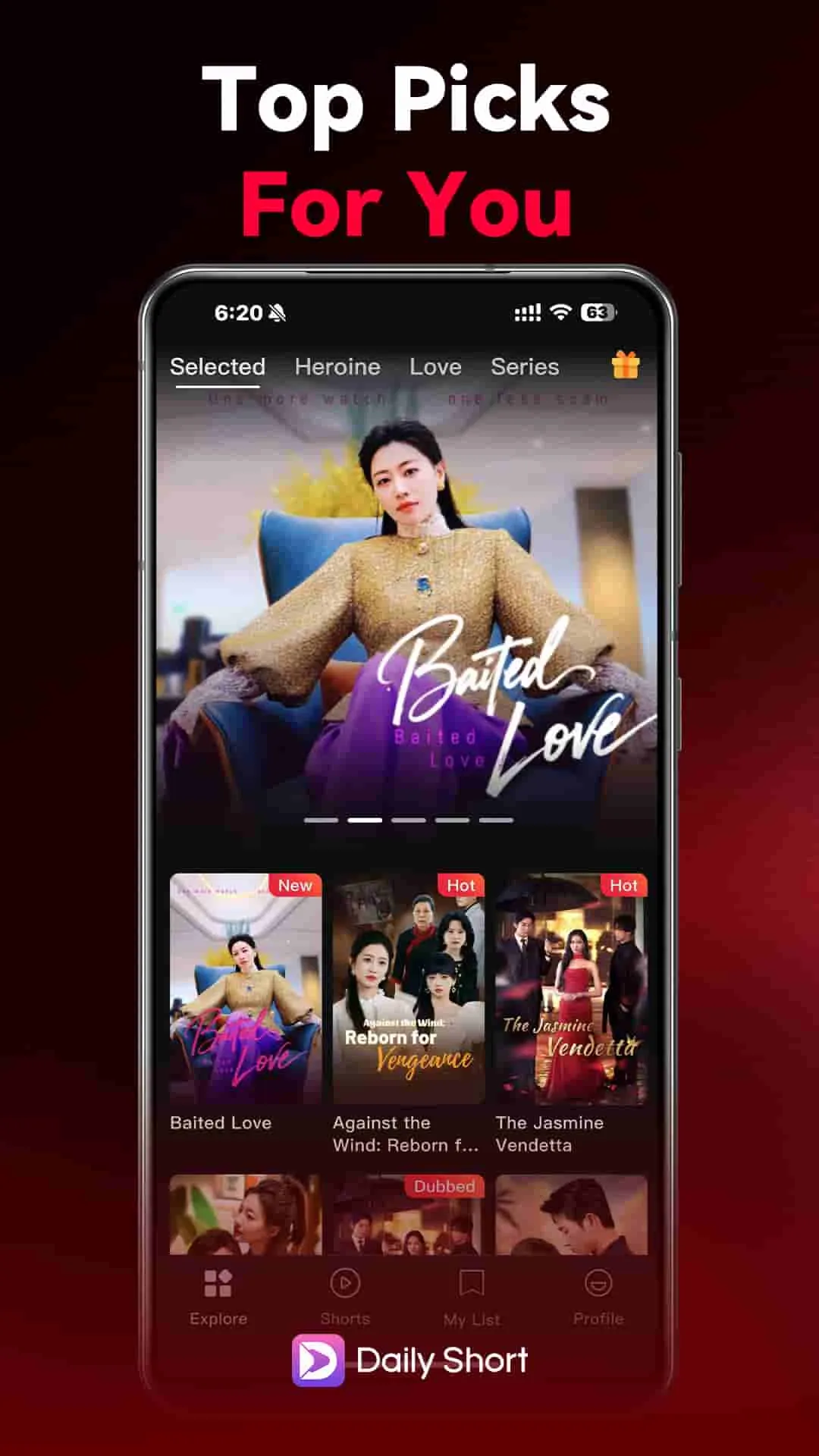 DailyShort - Short Dramas TV | Indus Appstore | Screenshot