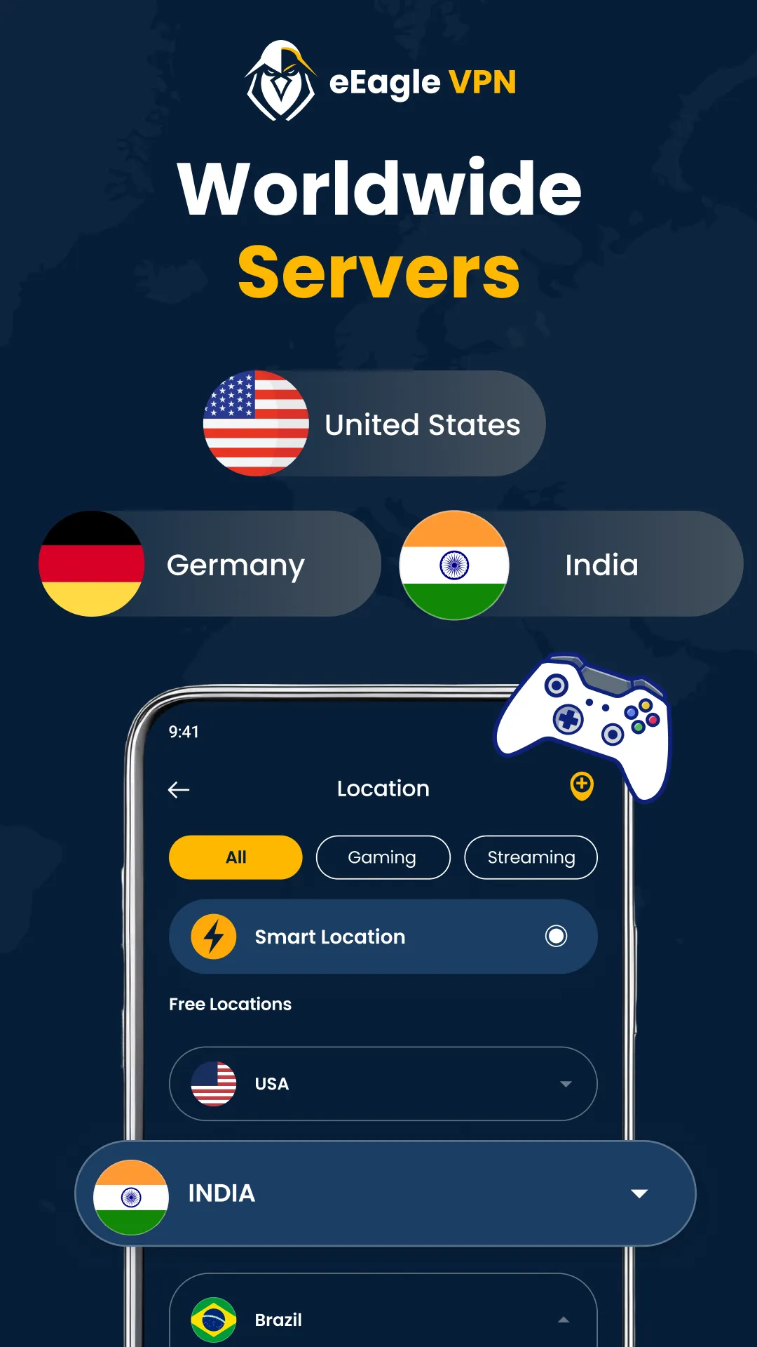 eEagle VPN Secure Proxy Master | Indus Appstore | Screenshot