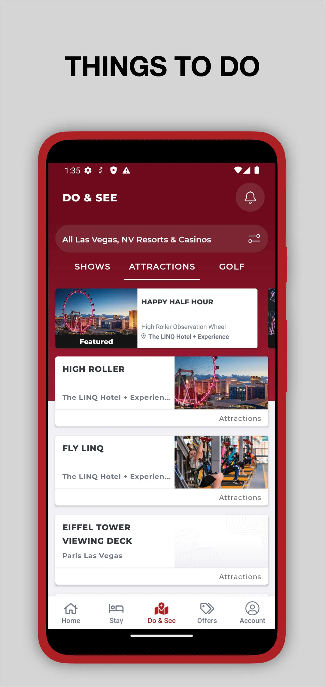 Caesars Rewards Resort Offers | Indus Appstore | Screenshot