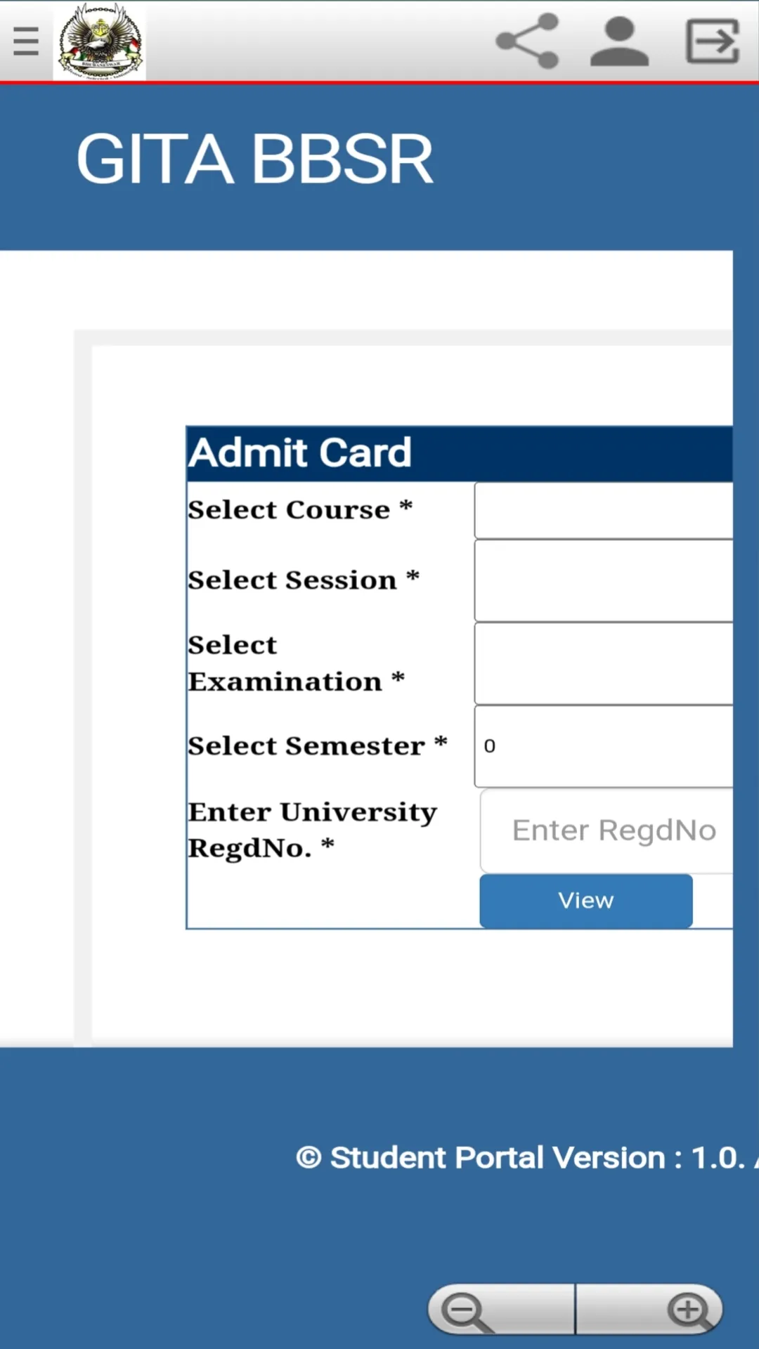 GITA STUDENT PORTAL | Indus Appstore | Screenshot