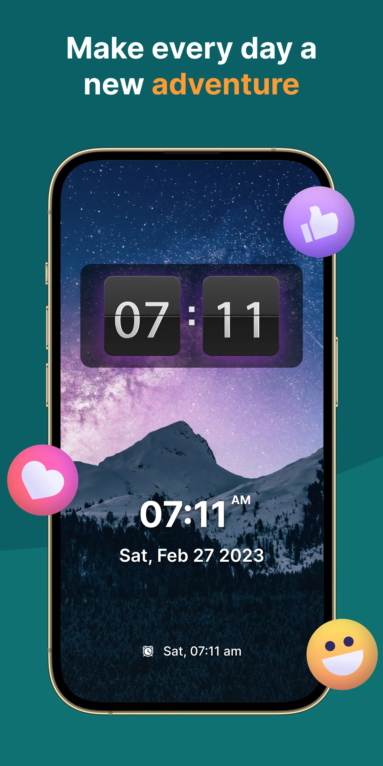 Alarme - Clock Timer & Themes | Indus Appstore | Screenshot