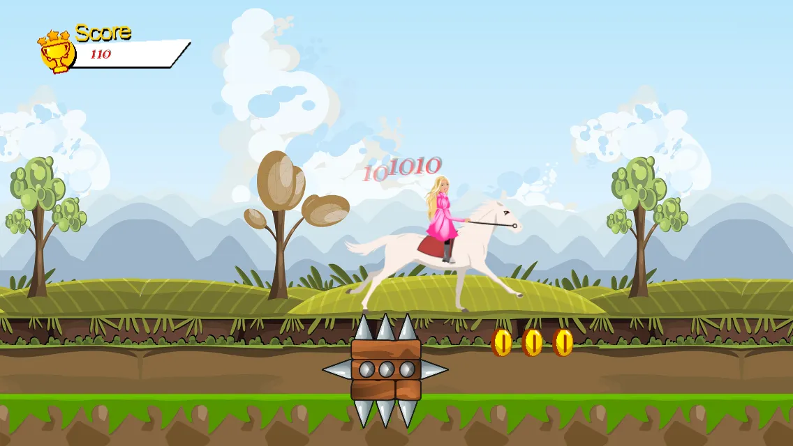 Princess Ride White Horse | Indus Appstore | Screenshot