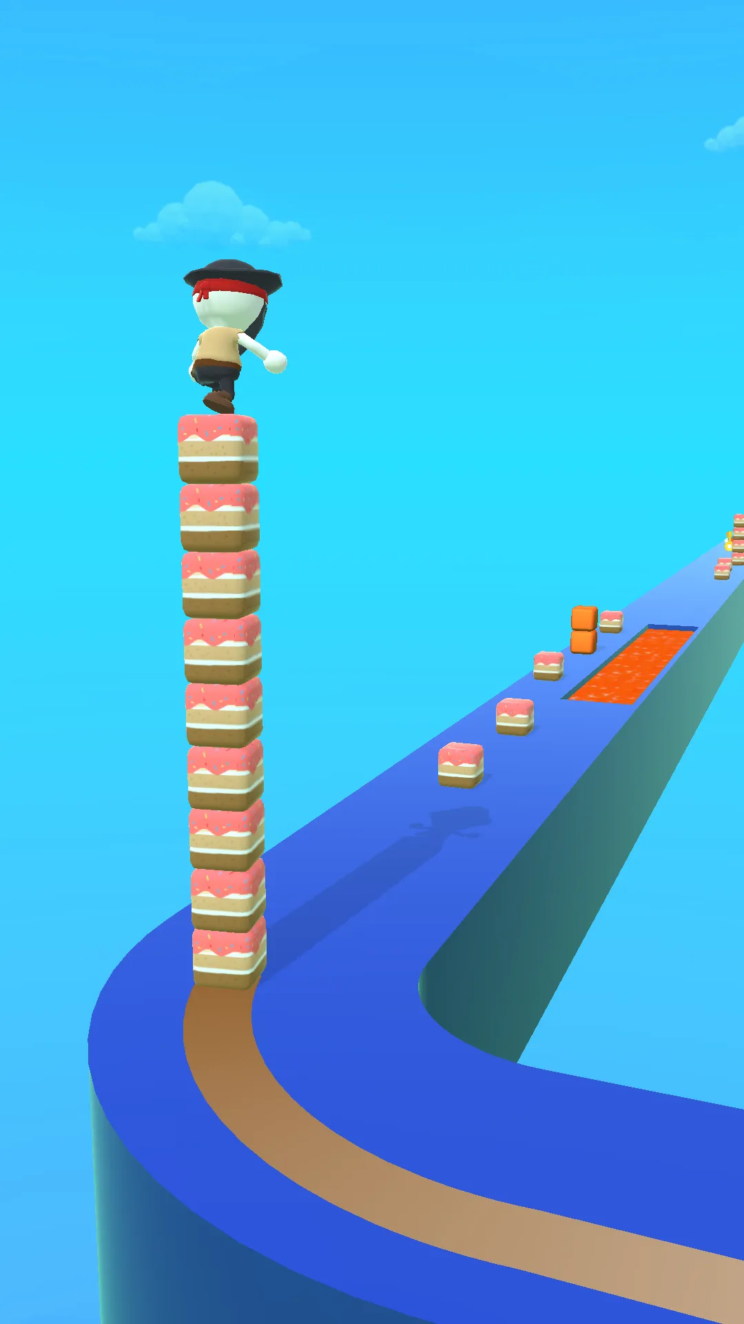 Cube Surfer:Food Skateboard | Indus Appstore | Screenshot