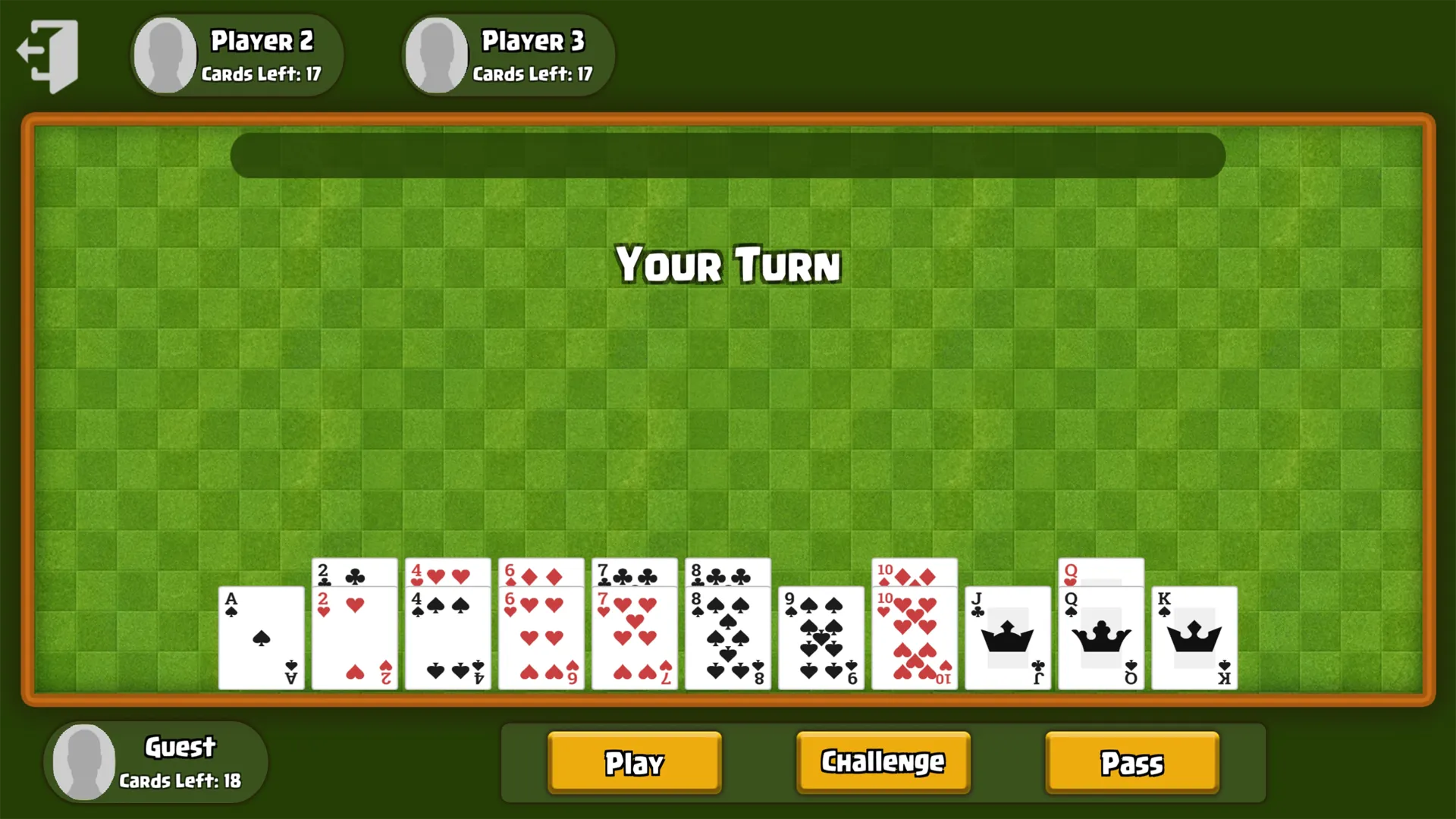 Challenge Card Game - Bluff | Indus Appstore | Screenshot