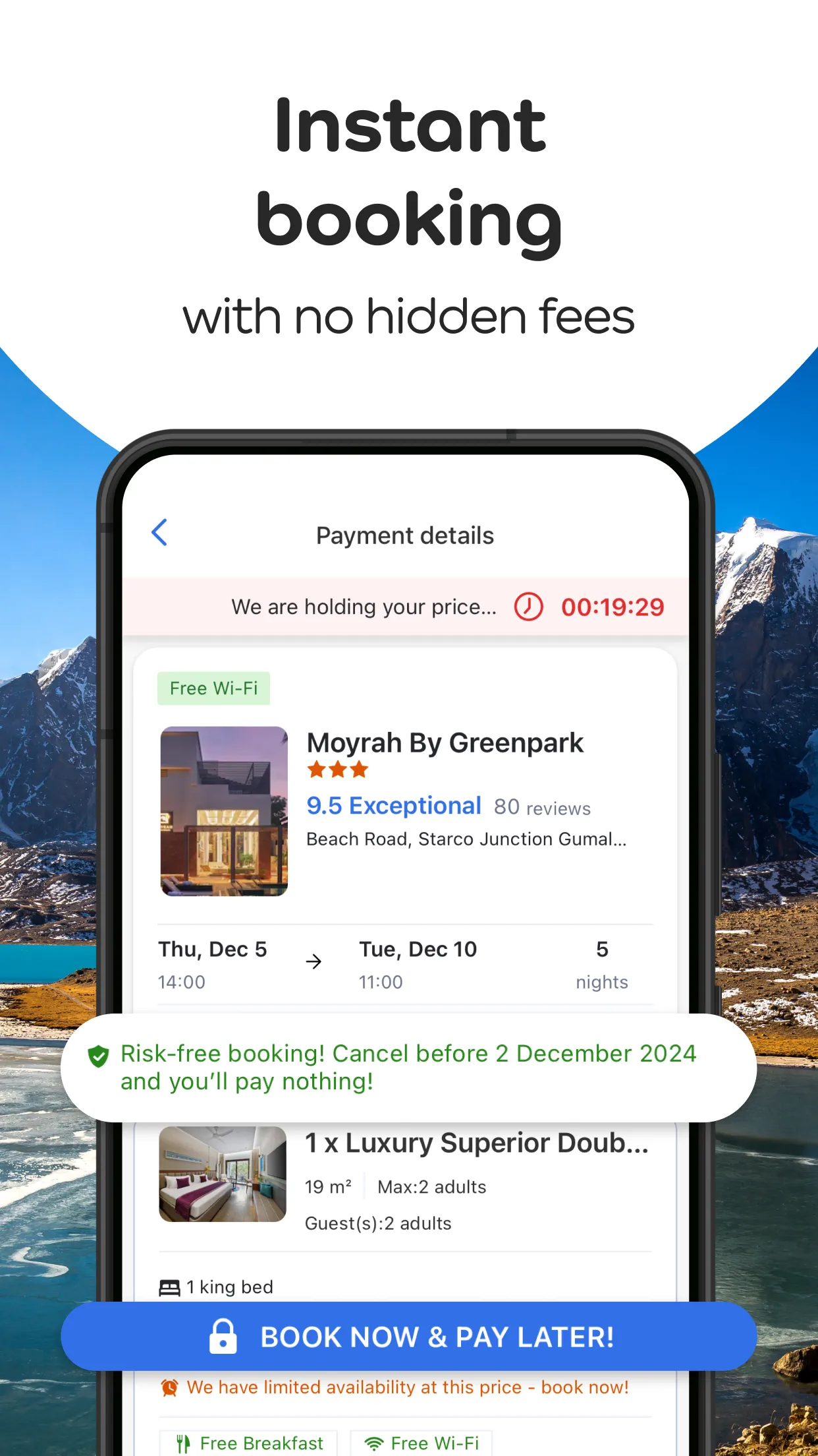 Agoda: Cheap Flights & Hotels | Indus Appstore | Screenshot