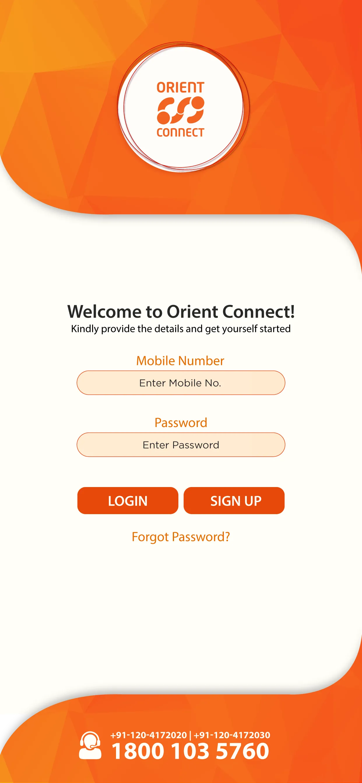 Orient Connect | Indus Appstore | Screenshot