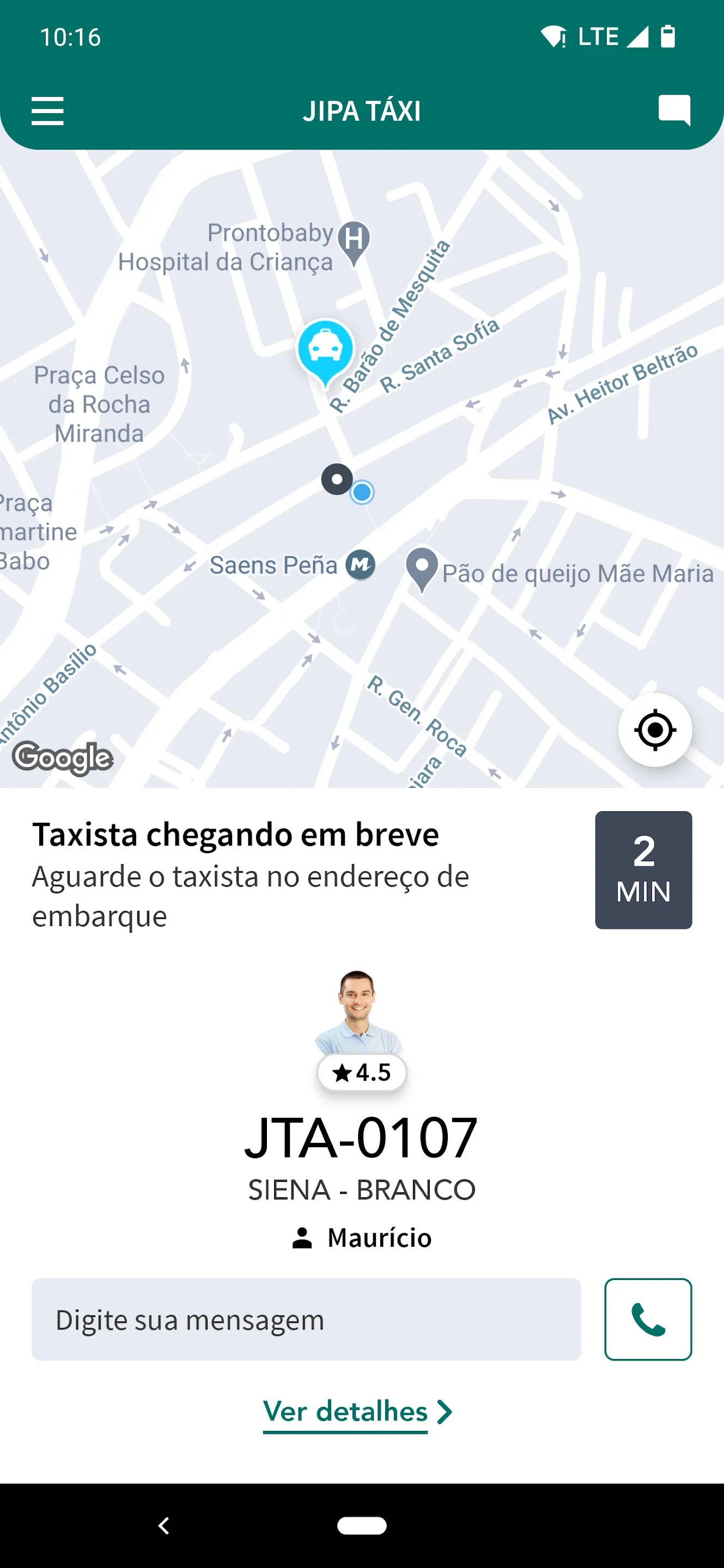 Jipa Táxi | Indus Appstore | Screenshot